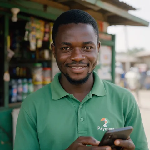 A neighbourhood payment agent